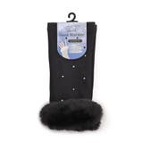 ブラック(019) | フィンガーレスファーグローブ | SHOO・LA・RUE