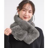 リバーシブルフラワーファーティペット | SHOO・LA・RUE | 詳細画像1 