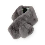 ブラック(419) | リバーシブルフラワーファーティペット | SHOO・LA・RUE