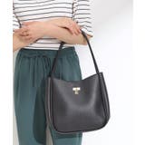 ブラック(019) | キーモチーフ付きトートバッグ | SHOO・LA・RUE