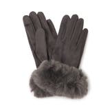 グレー(012) | 手首フェイクファー五指グローブ | SHOO・LA・RUE