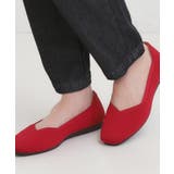 【22.5cm-24.5cm】洗えてさらさらニットパンプス | SHOO・LA・RUE | 詳細画像9 