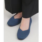 【22.5cm-24.5cm】洗えてさらさらニットパンプス | SHOO・LA・RUE | 詳細画像1 