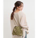 カーキ(027) | 【Lee別注】巾着ショルダーバッグ | SHOO・LA・RUE