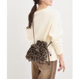 フェイクファー巾着ショルダーバッグ | SHOO・LA・RUE | 詳細画像5