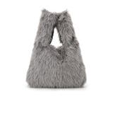 ラメ入りファートートバッグ | SHOO・LA・RUE | 詳細画像8