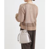 ブロンズ(008) | スクエア巾着ショルダーバッグ | SHOO・LA・RUE