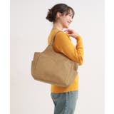 キャメルブラウン(041) | スエード調8ポケットトートバッグ | SHOO・LA・RUE