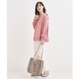 つや合皮つまみハンドルトートバッグ | SHOO・LA・RUE | 詳細画像10 