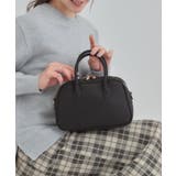 ブラック(019) | スエード調ボストンバッグ | SHOO・LA・RUE