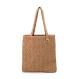 ラメ格子柄スクエアトートバッグ | SHOO・LA・RUE | 詳細画像8 