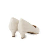 【通勤 セレモニー】Vカットデザインで足が美しく見える ベーシック5cmパンプス | SHOO・LA・RUE | 詳細画像3 
