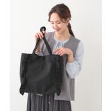 フリルトートバッグ | SHOO・LA・RUE | 詳細画像1