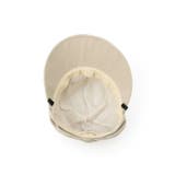 【UVカット】つば広キャスケット【サイズ調整／あご紐付き】 | SHOO・LA・RUE | 詳細画像4 