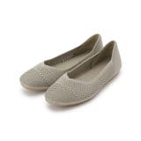 ゴールド(007) | 【洗える】透かし編みニットパンプス | SHOO・LA・RUE