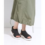 ニットスニーカーサンダル | SHOO・LA・RUE | 詳細画像1