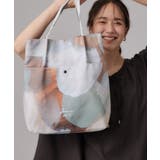 ベージュ(152) | アソートプリントトートバッグ | SHOO・LA・RUE