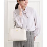 アイボリー(004) | 【セレモニー】フロント金具トートバッグ | SHOO・LA・RUE