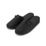 ブラック(019) | 【セレモニー】トート付ヒールスリッパ | SHOO・LA・RUE