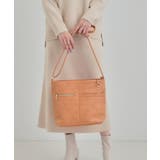 ピンク(072) | 【8ポケット】フロント切り替えショルダーバッグ | SHOO・LA・RUE