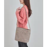 パープル(081) | 【8ポケット】フロント切り替えショルダーバッグ | SHOO・LA・RUE