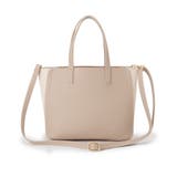 【軽量/2WAY】ハンドル金具 配色トートバッグ | SHOO・LA・RUE | 詳細画像17 