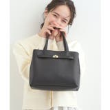 ブラック(019) | 金具ベルトトートバッグ | SHOO・LA・RUE