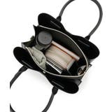 一枚革風三層トートバッグ | SHOO・LA・RUE | 詳細画像16 