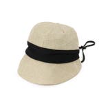 リネンライク顔周りすっぽりキャスケット | SHOO・LA・RUE | 詳細画像1 