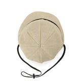 リネンライク顔周りすっぽりキャスケット | SHOO・LA・RUE | 詳細画像3 