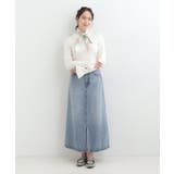 プリントスカーフ（65×65cm） | SHOO・LA・RUE | 詳細画像4 