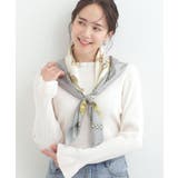 大判プリントスカーフ（88×88cm） | SHOO・LA・RUE | 詳細画像1 