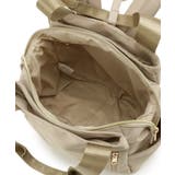 【撥水／2WAY】トートにもなる低反発ベルトの3層リュック | SHOO・LA・RUE | 詳細画像15 