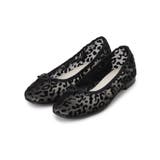 ブラック(119) | 【ふかふか】シャーリングバレエシューズ | SHOO・LA・RUE