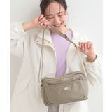 グレージュ(050) | 【Lee別注／撥水】7ポケットショルダーバッグ | SHOO・LA・RUE