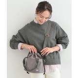 グレー(012) | 【Lee別注／撥水】巾着ショルダーバッグ | SHOO・LA・RUE