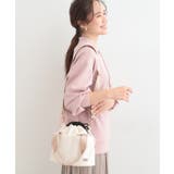 アイボリー(804) | 【Lee別注／撥水】巾着ショルダーバッグ | SHOO・LA・RUE