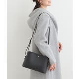 一枚革風3層ショルダーバッグ | SHOO・LA・RUE | 詳細画像1 