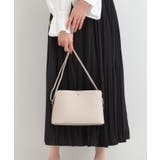 グレー(012) | 一枚革風3層ショルダーバッグ | SHOO・LA・RUE