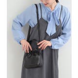 ブラック(019) | 口元ギャザーミニショルダーバッグ | SHOO・LA・RUE