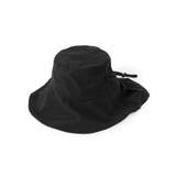 ブラック(019) | 【UV/吸水速乾】うしろリボンシェード付きハット | SHOO・LA・RUE