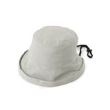 【UV/吸水速乾】つば先UPハット | SHOO・LA・RUE | 詳細画像1 