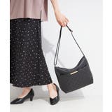 ブラック(019) | ダブルフェイスキルトショルダーバッグ | SHOO・LA・RUE