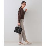 【軽量/2WAY/通勤対応】フロントベルトデザインミドルトートバッグ | OPAQUE.CLIP | 詳細画像6