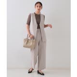 【軽量/2WAY/通勤対応】フロントベルトデザインミドルトートバッグ | OPAQUE.CLIP | 詳細画像14