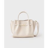 【軽量/2WAY/通勤対応】フロントベルトデザインミドルトートバッグ | OPAQUE.CLIP | 詳細画像16