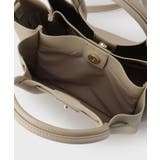 【軽量/2WAY/通勤対応】フロントベルトデザインミドルトートバッグ | OPAQUE.CLIP | 詳細画像36