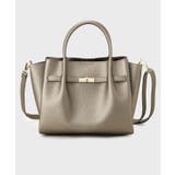 【軽量/2WAY/通勤対応】フロントベルトデザインミドルトートバッグ | OPAQUE.CLIP | 詳細画像21