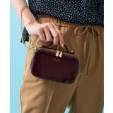 【2WAY/ミラー付き】エナメルバニティーポーチ | OPAQUE.CLIP | 詳細画像1 