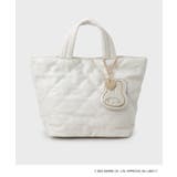 アイボリー(004) | 【マイメロディ】キルティングミドルトートバッグ | OPAQUE.CLIP